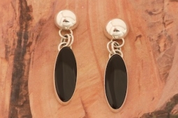 Artie Yellowhorse Genuine Black Onyx Post Earrings